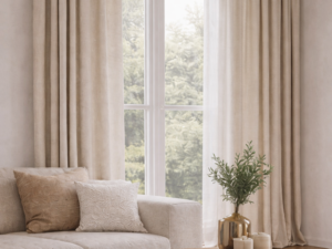 Linnen gordijnen op maat