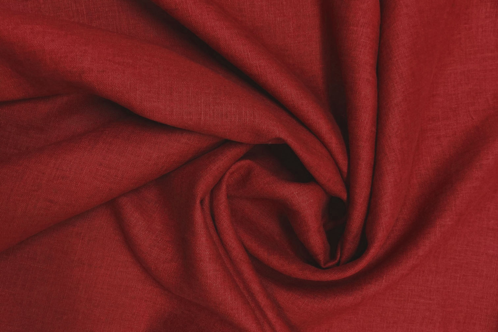 Landelijk Linnen Close up Rood